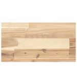 Casa si Gradina - Mobilier - Biblioteci si rafturi - Rafturi - Rafturi suspendate 3 buc. 40x20x4 cm lemn masiv acacia netratat, natural - Infinity.ro