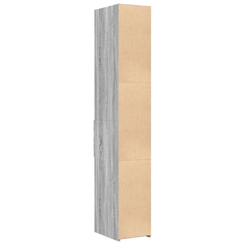 Casa si Gradina - Mobilier - Comode si corpuri - Corpuri bucatarie - Dulap inalt, gri sonoma, 30x42,5x185 cm, lemn prelucrat - Infinity.ro