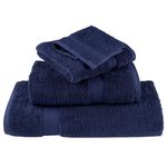Casa si Gradina - Textile si covoare - Textile baie - Prosoape - Prosoape premium 10buc., bleumarin 30x30cm, 600 gsm 100% bumbac - Infinity.ro