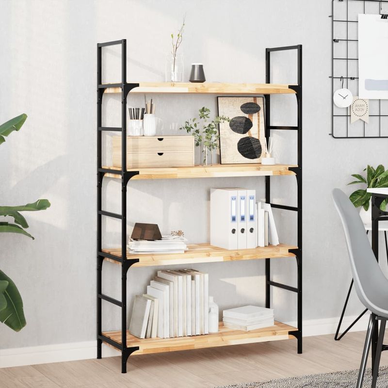 Casa si Gradina - Mobilier - Biblioteci si rafturi - Rafturi - Raft plutitor, 100x30x4 cm, lemn masiv de acacia netratat - Infinity.ro