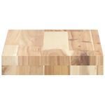 Casa si Gradina - Mobilier - Biblioteci si rafturi - Rafturi - Rafturi suspendate 2 buc. 60x20x4 cm lemn masiv acacia netratat, natural - Infinity.ro