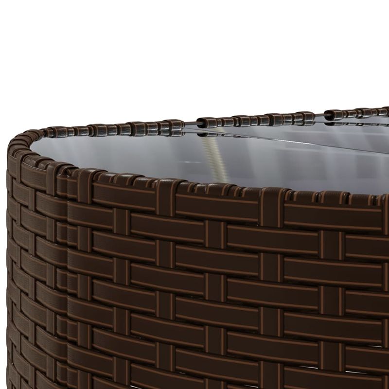 Casa si Gradina - Gradina si terasa - Mobilier exterior - Seturi mobila gradina - Set canapele de gradina, 4 piese, cu perne, maro poliratan maro - Infinity.ro