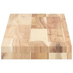 Casa si Gradina - Mobilier - Biblioteci si rafturi - Rafturi - Rafturi plutitoare 3 buc. 100x20x4cm lemn masiv acacia netratat - Infinity.ro