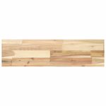 Casa si Gradina - Mobilier - Biblioteci si rafturi - Rafturi - Rafturi plutitoare 3 buc. 100x20x4cm lemn masiv acacia netratat - Infinity.ro