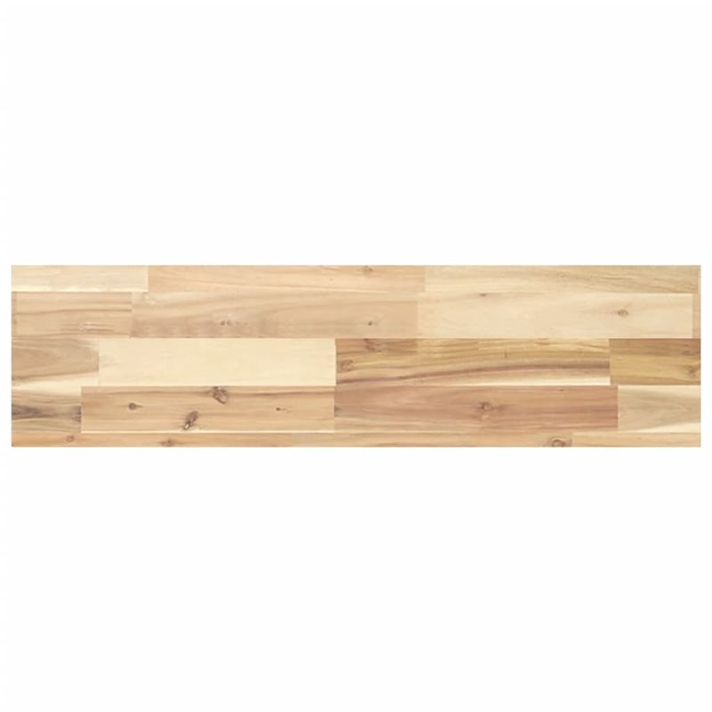 Casa si Gradina - Mobilier - Biblioteci si rafturi - Rafturi - Rafturi plutitoare 3 buc. 100x20x4cm lemn masiv acacia netratat - Infinity.ro