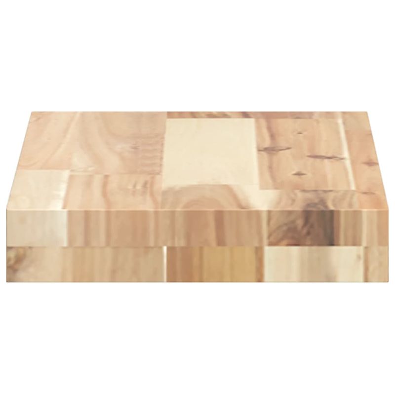Casa si Gradina - Mobilier - Biblioteci si rafturi - Rafturi - Raft plutitor, 40x20x4 cm, lemn masiv de acacia netratat - Infinity.ro