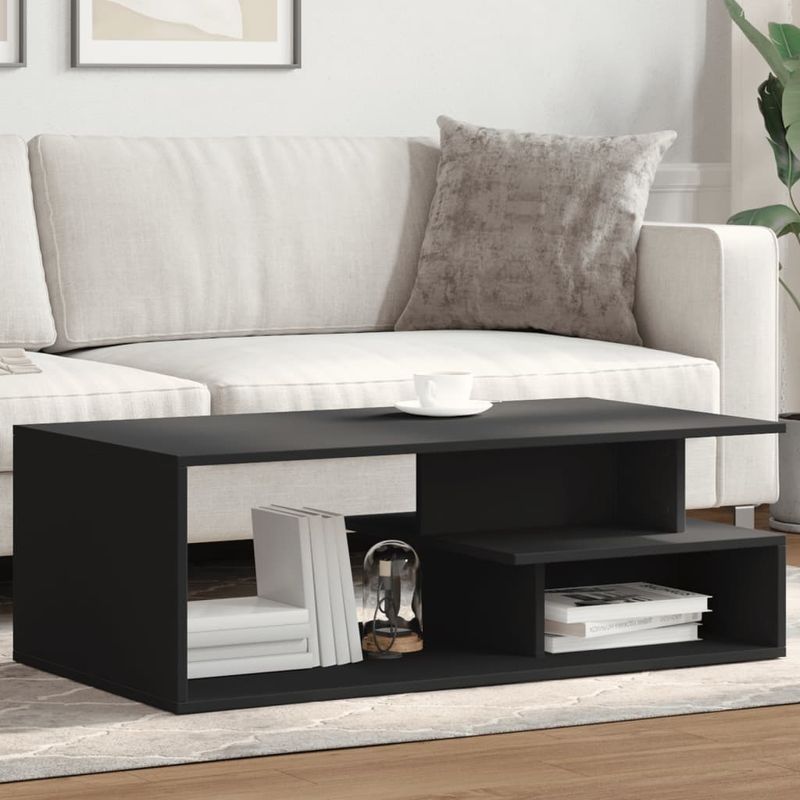 Casa si Gradina - Mobilier - Mese si birouri - Masute de cafea - Masuta de cafea, negru, 102x55x35 cm, lemn prelucrat - Infinity.ro