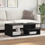 Casa si Gradina - Mobilier - Mese si birouri - Masute de cafea - Masuta de cafea, negru, 102x55x35 cm, lemn prelucrat - Infinity.ro