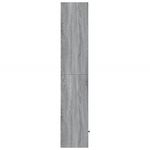 Casa si Gradina - Mobilier - Biblioteci si rafturi - Biblioteci - Biblioteca, gri sonoma, 40x36x189 cm, lemn prelucrat - Infinity.ro