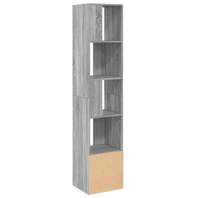 Casa si Gradina - Mobilier - Biblioteci si rafturi - Biblioteci - Biblioteca, gri sonoma, 40x36x189 cm, lemn prelucrat - Infinity.ro