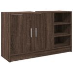 Casa si Gradina - Mobilier - Mobilier baie - Comode baie - Dulap de chiuveta, stejar maro, 90x29x55 cm, lemn prelucrat - Infinity.ro
