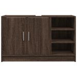 Casa si Gradina - Mobilier - Mobilier baie - Comode baie - Dulap de chiuveta, stejar maro, 90x29x55 cm, lemn prelucrat - Infinity.ro