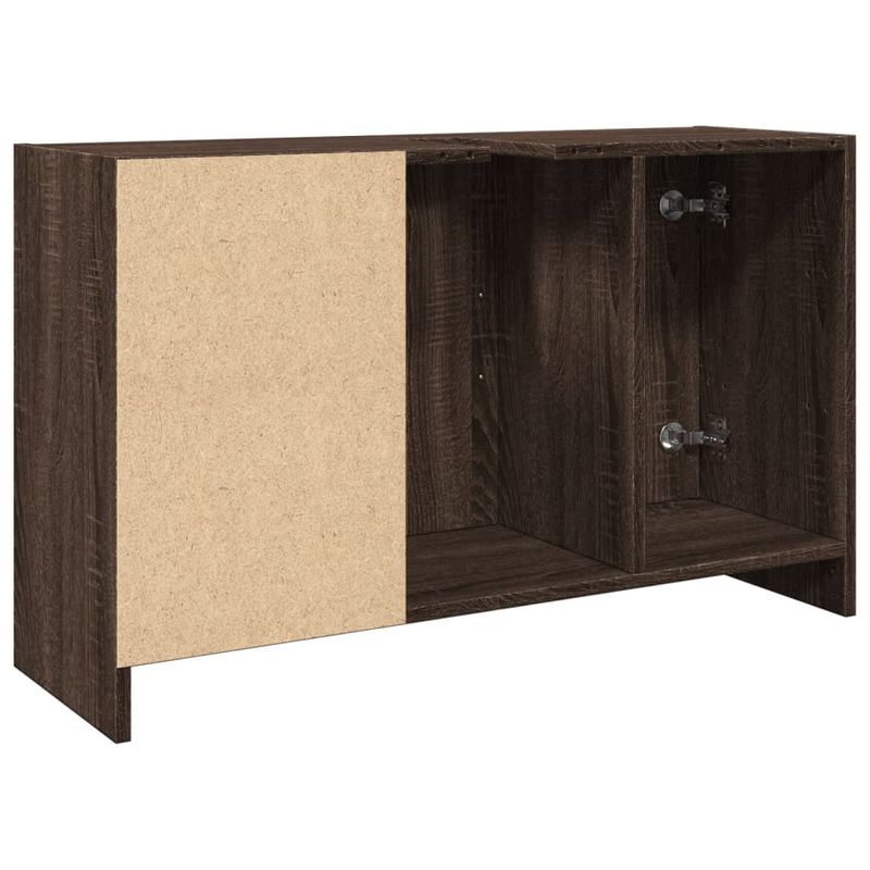Casa si Gradina - Mobilier - Mobilier baie - Comode baie - Dulap de chiuveta, stejar maro, 90x29x55 cm, lemn prelucrat - Infinity.ro