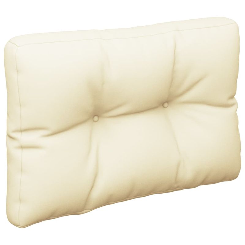 Casa si Gradina - Gradina si terasa - Mobilier exterior - Perne decorative exterior - Perna de paleti, crem, 50x40x12 cm, material textil - Infinity.ro