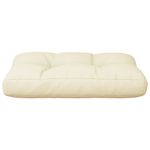 Casa si Gradina - Gradina si terasa - Mobilier exterior - Perne decorative exterior - Perna de paleti, crem, 50x40x12 cm, material textil - Infinity.ro
