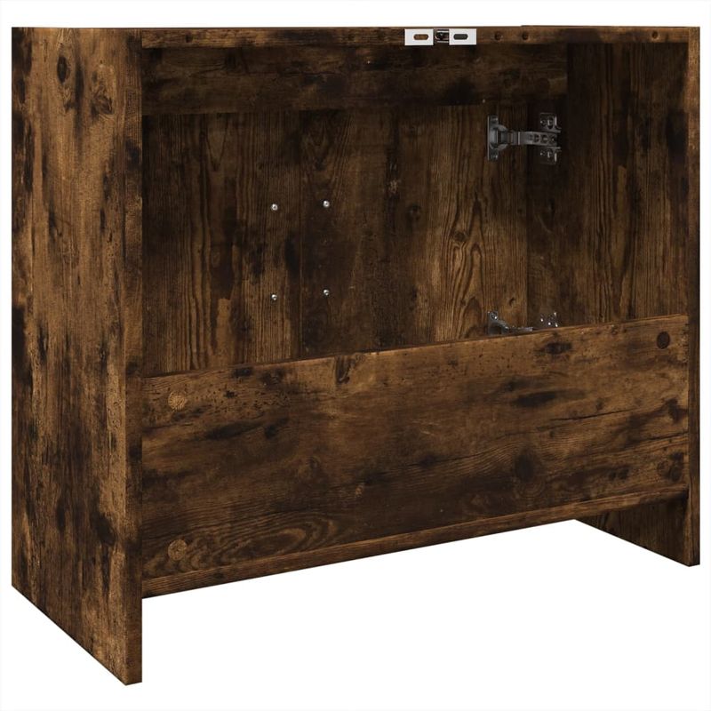 Casa si Gradina - Mobilier - Mobilier baie - Comode baie - Dulap de chiuveta, stejar fumuriu, 63x29x55 cm, lemn prelucrat - Infinity.ro