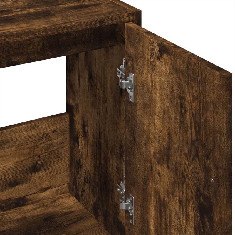 Casa si Gradina - Mobilier - Mobilier baie - Comode baie - Dulap de chiuveta, stejar fumuriu, 63x29x55 cm, lemn prelucrat - Infinity.ro
