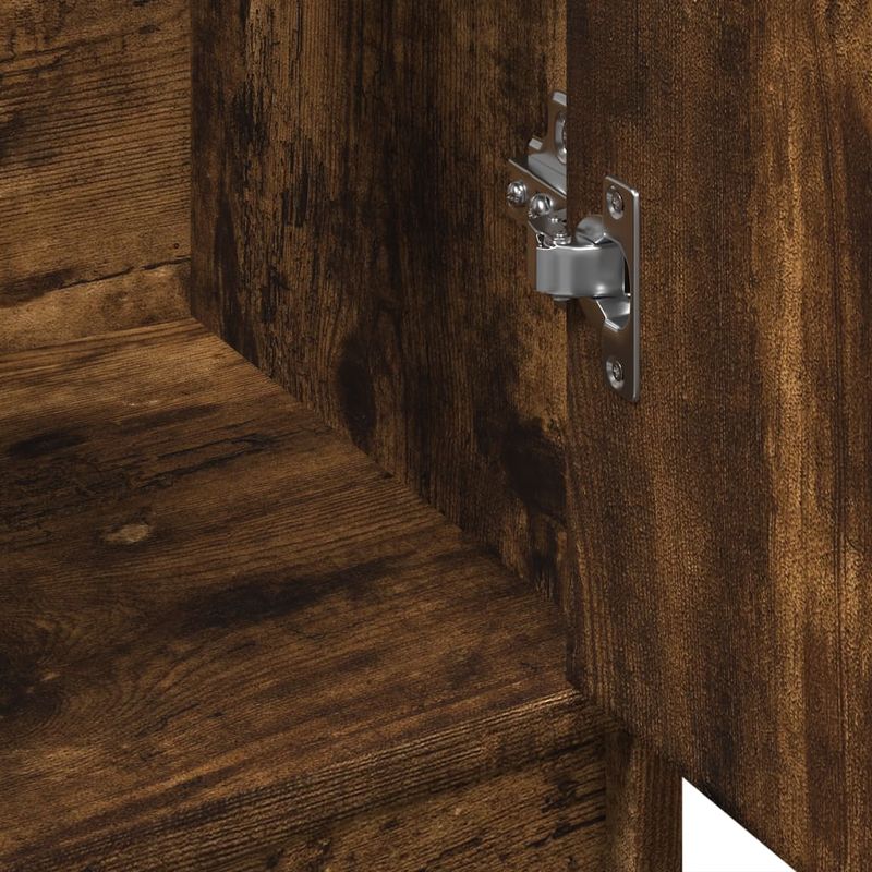 Casa si Gradina - Mobilier - Mobilier baie - Comode baie - Dulap de chiuveta, stejar fumuriu, 63x29x55 cm, lemn prelucrat - Infinity.ro