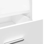 Casa si Gradina - Mobilier - Mese si birouri - Birouri - Pupitru cu roti si sertar alb 55x55x107 cm lemn prelucrat - Infinity.ro