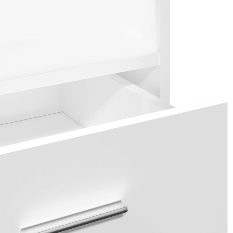 Casa si Gradina - Mobilier - Mese si birouri - Birouri - Pupitru cu roti si sertar alb 55x55x107 cm lemn prelucrat - Infinity.ro