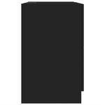 Casa si Gradina - Mobilier - Mobilier baie - Comode baie - Dulap de chiuveta, negru, 59x37x59 cm, lemn prelucrat - Infinity.ro