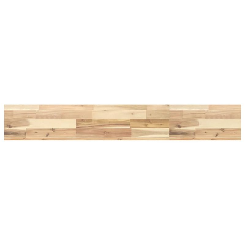 Casa si Gradina - Mobilier - Biblioteci si rafturi - Rafturi - Rafturi plutitoare 2 buc. 140x20x4cm lemn masiv acacia netratat - Infinity.ro