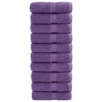 Casa si Gradina - Textile si covoare - Textile baie - Prosoape - Prosoape premium 10 buc., violet 30x30 cm, 600 gsm 100% bumbac - Infinity.ro