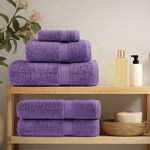 Casa si Gradina - Textile si covoare - Textile baie - Prosoape - Prosoape premium 10 buc., violet 30x30 cm, 600 gsm 100% bumbac - Infinity.ro