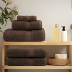 Casa si Gradina - Textile si covoare - Textile baie - Prosoape - Prosoape de baie premium 2buc maro 100x150cm 600gsm 100% bumbac - Infinity.ro