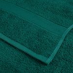 Casa si Gradina - Textile si covoare - Textile baie - Prosoape - Prosoape de sauna premium 10 buc. 80x200 cm 600 gsm 100% bumbac, verde - Infinity.ro