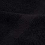 Casa si Gradina - Textile si covoare - Textile baie - Prosoape - Prosoape de baie premium 2buc. 100x150 cm 600 gsm 100% bumbac, negru - Infinity.ro