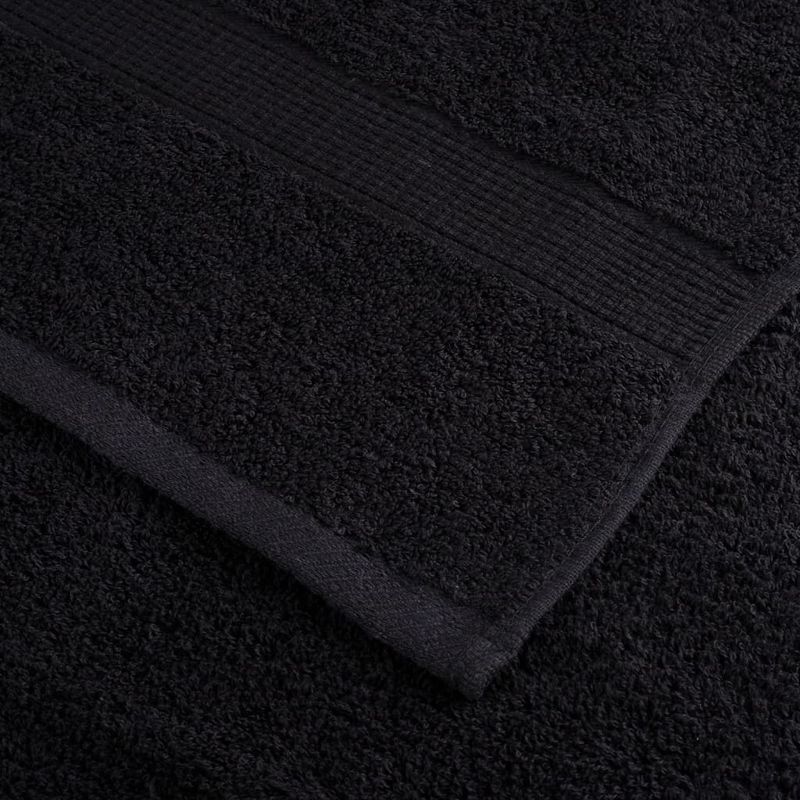 Casa si Gradina - Textile si covoare - Textile baie - Prosoape - Prosoape premium 4 buc. negru 100x200cm 600gsm 100% bumbac - Infinity.ro