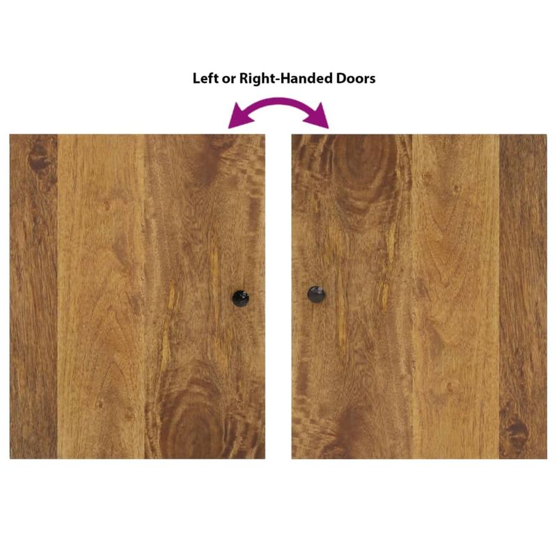 Casa si Gradina - Mobilier - Seturi de mobilier - Seturi baie - Set mobilier de baie, 4 piese, lemn masiv de mango - Infinity.ro