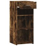 Casa si Gradina - Mobilier - Comode si corpuri - Comode - Dulap, stejar fumuriu, 40x42,5x93 cm, lemn prelucrat - Infinity.ro