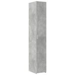 Casa si Gradina - Mobilier - Comode si corpuri - Corpuri bucatarie - Dulap inalt, gri beton, 30x42,5x185 cm, lemn prelucrat - Infinity.ro