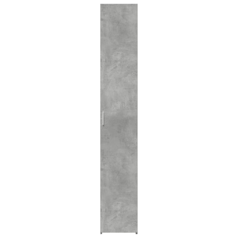 Casa si Gradina - Mobilier - Comode si corpuri - Corpuri bucatarie - Dulap inalt, gri beton, 30x42,5x185 cm, lemn prelucrat - Infinity.ro