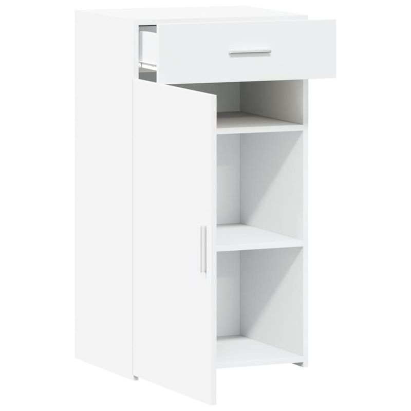 Casa si Gradina - Mobilier - Comode si corpuri - Comode - Dulap, alb, 50x42,5x93 cm, lemn prelucrat - Infinity.ro