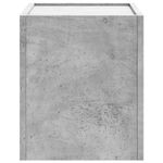 Casa si Gradina - Mobilier - Comode si corpuri - Noptiere - Noptiera de perete, gri beton, 45x30x35 cm - Infinity.ro