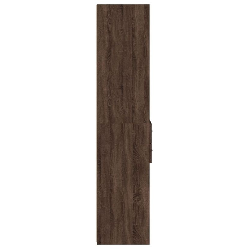 Casa si Gradina - Mobilier - Comode si corpuri - Corpuri bucatarie - Dulap inalt, stejar maro, 40x42,5x185 cm, lemn prelucrat - Infinity.ro