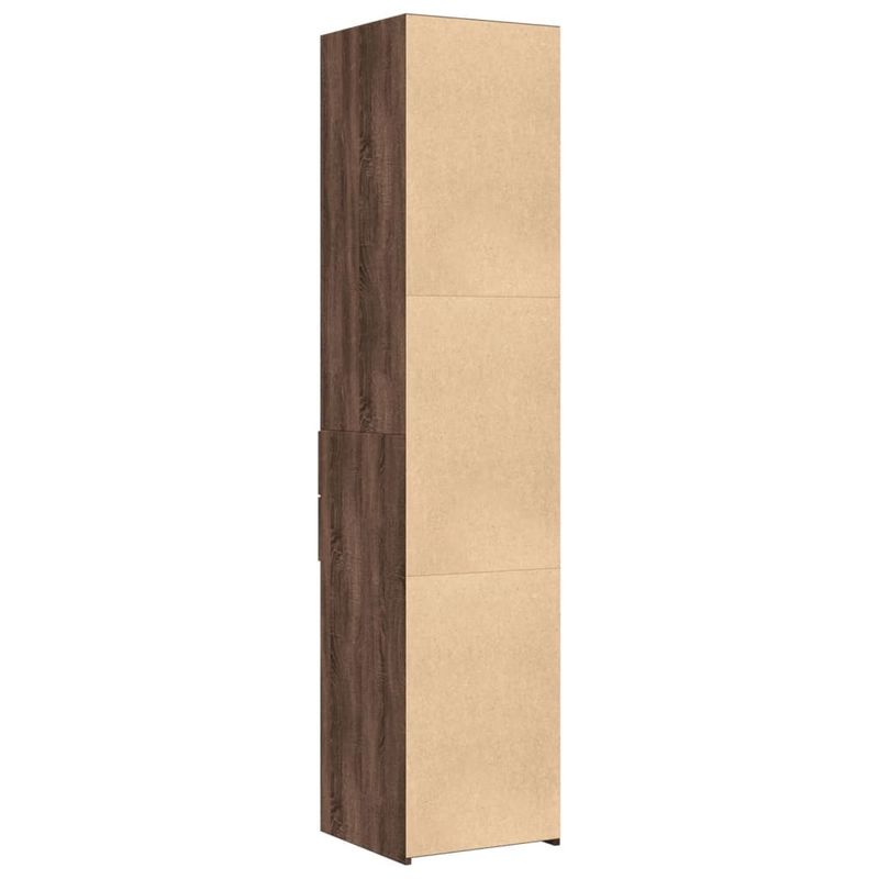 Casa si Gradina - Mobilier - Comode si corpuri - Corpuri bucatarie - Dulap inalt, stejar maro, 40x42,5x185 cm, lemn prelucrat - Infinity.ro