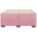 Casa si Gradina - Mobilier - Paturi si accesorii - Paturi - Cadru de pat, roz, 120x200 cm, catifea - Infinity.ro
