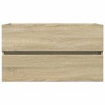 Casa si Gradina - Mobilier - Seturi de mobilier - Seturi baie - Set mobilier de baie, 2 piese, ceramica si lemn prelucrat - Infinity.ro