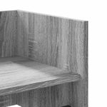 Casa si Gradina - Mobilier - Biblioteci si rafturi - Rafturi - Raft de perete, gri sonoma, 100x35x30,5 cm, lemn prelucrat - Infinity.ro