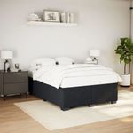 Casa si Gradina - Mobilier - Paturi si accesorii - Paturi - Cadru de pat, negru, 160 x 200 cm, catifea - Infinity.ro
