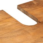 Casa si Gradina - Mobilier - Seturi de mobilier - Seturi baie - Dulap pentru chiuveta de baie, 62x33x58 cm, lemn masiv de mango, maro miere - Infinity.ro