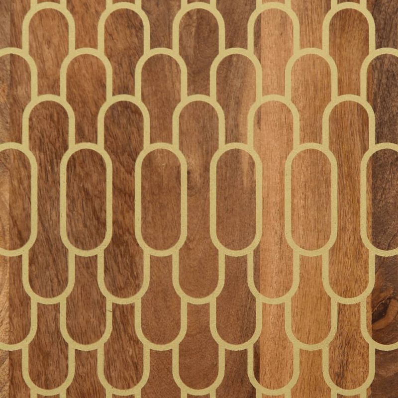 Casa si Gradina - Mobilier - Seturi de mobilier - Seturi baie - Dulap pentru chiuveta de baie, 62x33x58 cm, lemn masiv de mango, maro miere - Infinity.ro