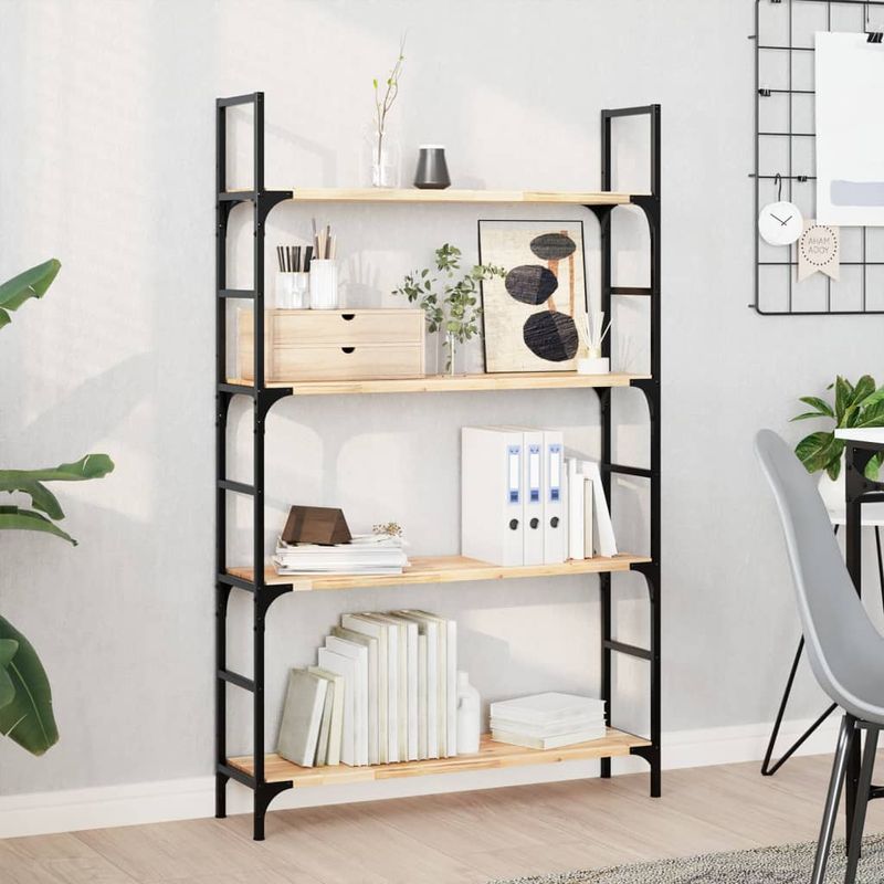Casa si Gradina - Mobilier - Biblioteci si rafturi - Rafturi - Raft plutitor 3 buc. 100x20x2 cm, lemn masiv de acacia netratat - Infinity.ro