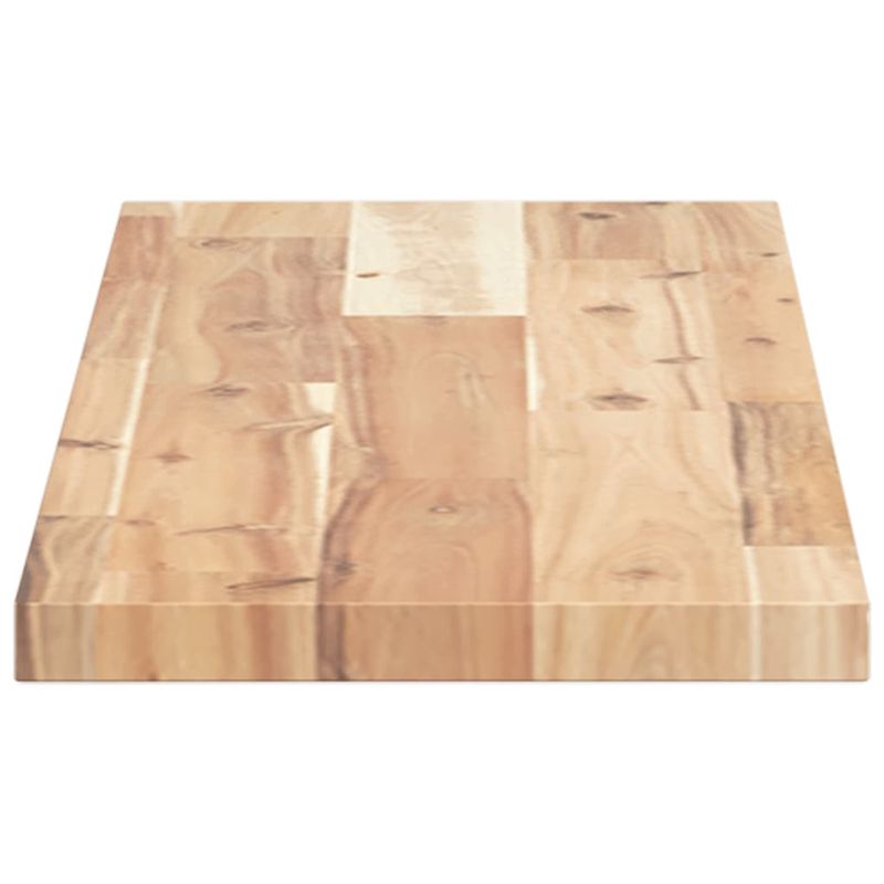 Casa si Gradina - Mobilier - Biblioteci si rafturi - Rafturi - Raft plutitor 3 buc. 100x20x2 cm, lemn masiv de acacia netratat - Infinity.ro