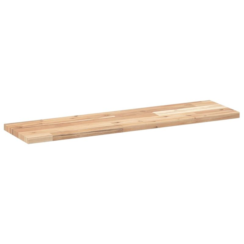 Casa si Gradina - Mobilier - Biblioteci si rafturi - Rafturi - Raft plutitor 3 buc. 100x20x2 cm, lemn masiv de acacia netratat - Infinity.ro