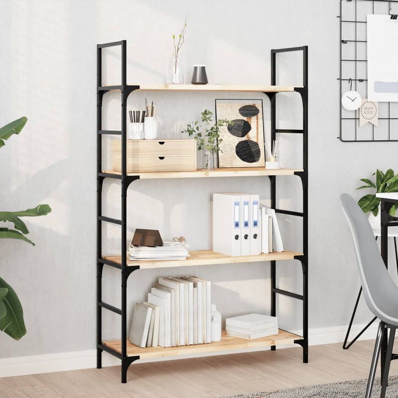 Casa si Gradina - Mobilier - Biblioteci si rafturi - Rafturi - Rafturi plutitoare 3 buc. 100x30x2cm lemn masiv acacia netratat - Infinity.ro